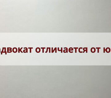 Адвокат или юрист